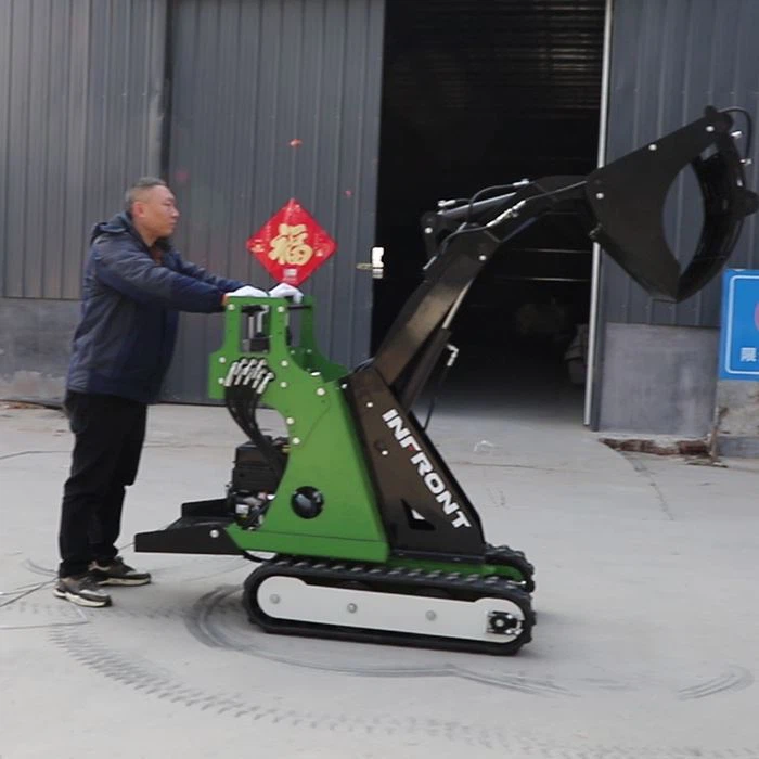 Csúszókormányzott minirakodó