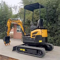 Mikro építőipari kotrógép